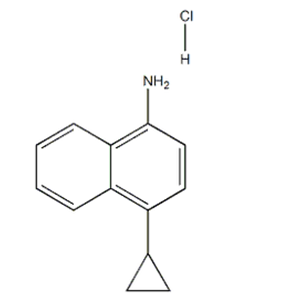 4-cyclopropylnaphthalen-1-aMine hydrochloride