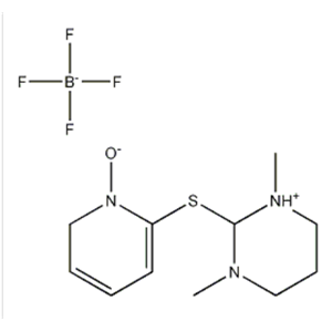 3,4,5,6-Tetrahydro-1,3-dimethyl-2-[(1-oxido-2-pyridinyl)thio]pyrimidinium tetrafluoroborate