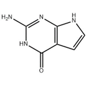 2-Amino-4-hydroxypyrrolo[2,3-d]pyrimidine