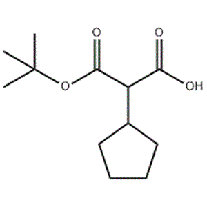 3-(tert-butoxy)-2-cyclopentyl-3-oxopropanoic acid