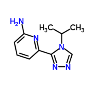 6-(4-isopropyl-4H-1,2,4-triazol-3-yl)pyridin-2-amine