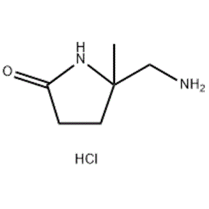 5-(aminomethyl)-5-methylpyrrolidin-2-one hydrochloride