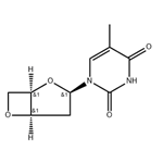  1-(3,5-Anhydro-2-deoxy-β-D-threo-pentofuranosyl)thymine