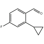 2-cyclopropyl-4-fluorobenzaldehyde