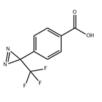 4-(1-AZI-2,2,2-TRIFLUOROETHYL)BENZOIC ACID pictures