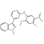 N-(4-fluoro-2-Methoxy-5-nitrophenyl)-4-(1-Methylindol-3-yl)pyriMidin-2-aMine