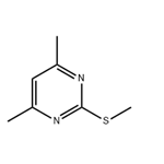 4,6-Dimethyl-2-methylmercapyrimidine