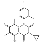  3-cyclopropyl-1-(2-fluoro-4-iodophenyl)-5-hydroxy-6,8-diMethylpyrido[2,3-d]pyriMidine-2,4,7(1H,3H,8H