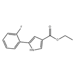 1H-Pyrrole-3-carboxylic acid, 5-(2-fluorophenyl)-, ethyl ester