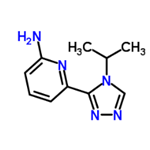 6-(4-isopropyl-4H-1,2,4-triazol-3-yl)pyridin-2-amine