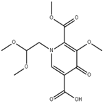 1-(2,2-diMethoxyethyl)-5-Methoxy-6-(Methoxycarbonyl)-4-oxo-1,4-dihydropyridine-3-carboxylic acid