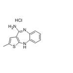 4-Amino-2-methyl-10H-thiene[2,3-b][1,5]benzodiazepine hydrochloride