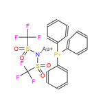 [Bis(trifluoromethanesulfonyl)imidate](triphenylphosphine)gold(I),98%