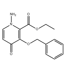 1-Amino-3-benzyloxy-4-oxo-1,4-dihydropyridine-2-carboxylic acid ethyl ester