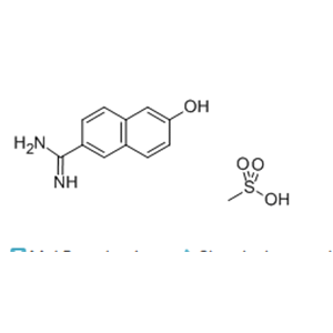 6-AMIDINO-2-NAPHTHOL METHANESULFONATE