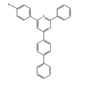 4-(Biphenyl-4-yl)-6-(4-bromophenyl)-2-phenylpyrimidine