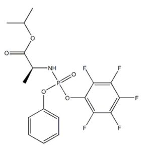 N-[(S)-(2,3,4,5,6-pentafluorophenoxy)phenoxyphosphinyl]-L-alanine 1-Methylethyl ester