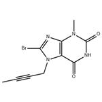 8-bromo-7-(but-2-ynyl)-3-methyl-1H-purine-2,6(3H,7H)-dione