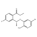 methyl(R)-2-(1-((2-amino-5-bromopyridin-3-yl)oxy)ethyl)-4-fluorobenzoate