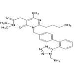 2-Butyl-1,6-dihydro-N,N,4-trimethyl-6-oxo-1-[[2'-[1-(triphenylmethyl)-1H-tetrazol-5-yl][1,1'-biphenyl]-4-yl]methyl]-5-pyrimidineacetamide