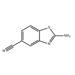 5-Benzothiazolecarbonitrile,2-amino-(9CI)