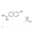 6-AMIDINO-2-NAPHTHOL METHANESULFONATE