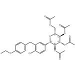 (2R,3R,4R,5S,6S)-2-(Acetoxymethyl)-6-(4-chloro-3-(4-ethoxybenzyl)phenyl)tetrahydro-2H-pyran-3,4,5-triyl triacetate