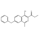 4-Hydroxy-1-methyl-7-phenoxy-3-isoquinolinecarboxylic acid methyl ester