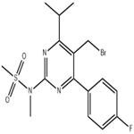 5-(Bromomethyl)-4-(4-fluorophenyl)-6-isopropyl-2-[methyl(methylsulfonyl)amino]pyrimidine