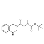 2-(methylamino)pyridin-3-yl)methyl 2-((tert-butoxycarbonyl)(methyl)amino)acetate