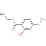 1,4-DIHYDRO-2-(METHYLTHIO)-4-OXO-5-PYRIMIDINE-CARBOXYLATE ACID ETHYL ESTER