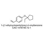 1-((1-ethylcyclopentyl)oxy)-4-vinylbenzene