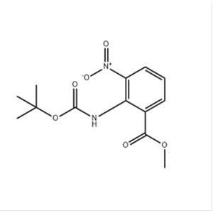 BENZOIC ACID, 2-[[(1,1-DIMETHYLETHOXY)CARBONYL]AMINO]-3-NITRO-METHYL ESTER