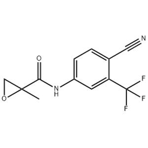 N-(4-cyano-3-(trifluoromethyl)phenyl)-2-methyloxirane-2-carboxamide