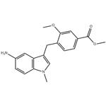 4-(5-Amino-1-methyl-1H-indol-3-ylmethyl)-3-methoxy-benzoic acid methyl ester