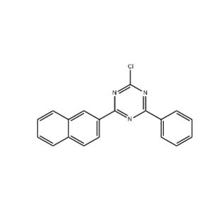 2-chloro-4-(naphthyl-2-yl)-6-phenyl-1,3,5-triazine