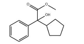 Methyl cyclopentylphenylglycolate