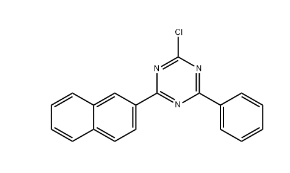 2-chloro-4-(naphthyl-2-yl)-6-phenyl-1,3,5-triazine