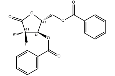 ((2R,3R,4R)-3-(benzoyloxy)-4-fluoro-4-methyl-5-oxotetrahydrofuran-2-yl)methyl benzoate