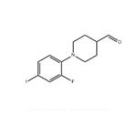 4-Piperidinecarboxaldehyde, 1-(2-fluoro-4-iodophenyl)-