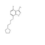 1H-Indazol-3-amine, 4-bromo-7-[3-(1-pyrrolidinyl)propoxy]-