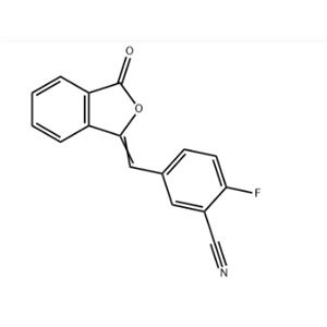 2-Fluoro-5-[(3-oxo-1(3H)-isobenzofuranylidene)methyl]-benzonitrile