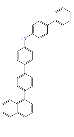 N-[1,1'-biphenyl]-4-yl-4'-(1-naphthalenyl)-[1,1'-Biphenyl]-4-amine