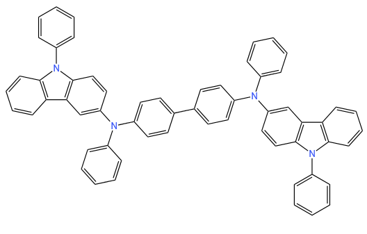 N4,N4'-Diphenyl-N4,N4'-bis(9-phenyl-9H-carbazol-3-yl)-[1,1'-biphenyl]-4,4'-diamine