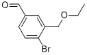 4-bromo-3-(ethoxymethyl)benzaldehyde