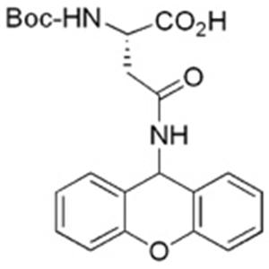 Boc-Asn(Xan)-OH