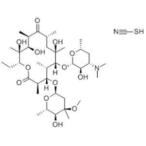 Erythromycin thiocyanate