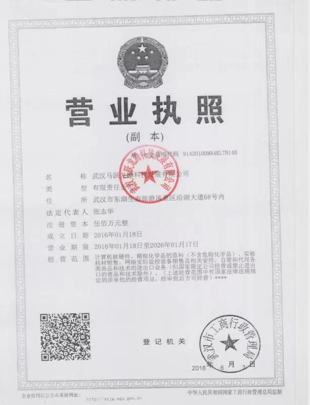 Business License Of EnterpriseLegal Person