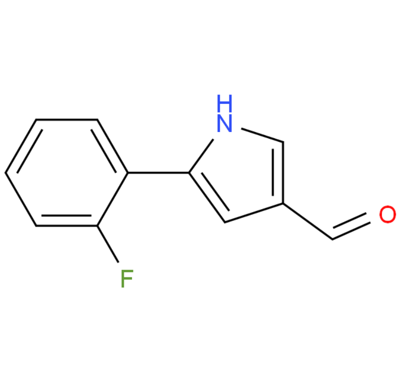 5-(2-Fluorophenyl)-1H-pyrrole-3- carbaldehyde