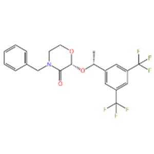 (2R)-4-benzyl-2-[(1R)-1-[3,5-bis(trifluoromethyl)phenyl]ethoxy]morpholin-3-one